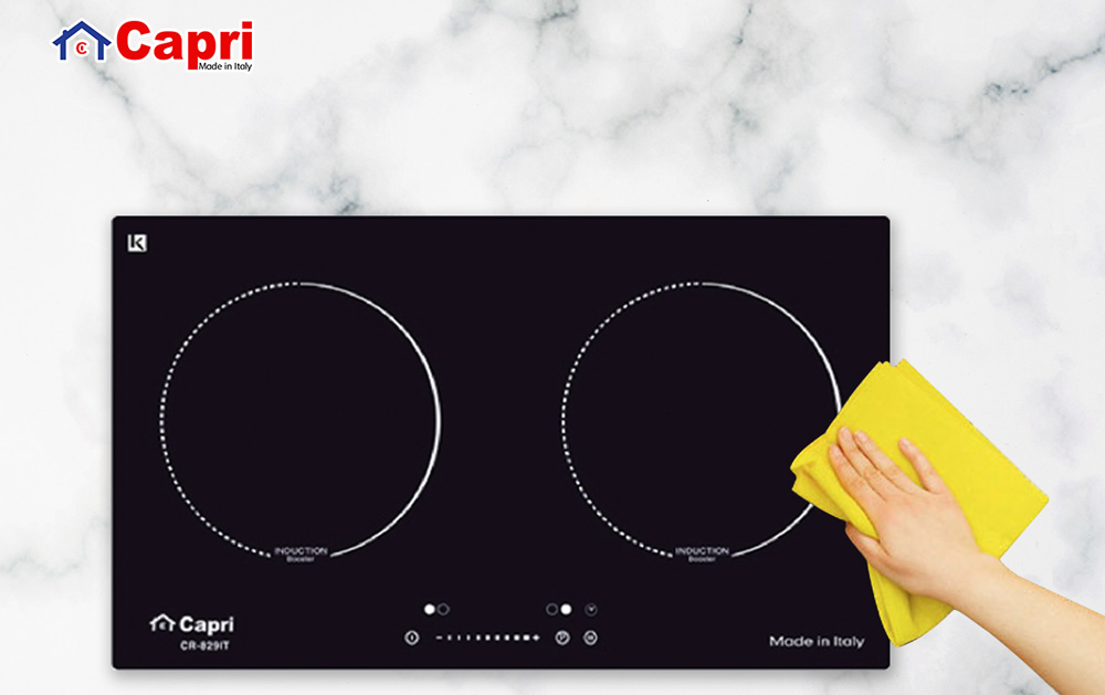 Vệ sinh bếp điện không đúng cách